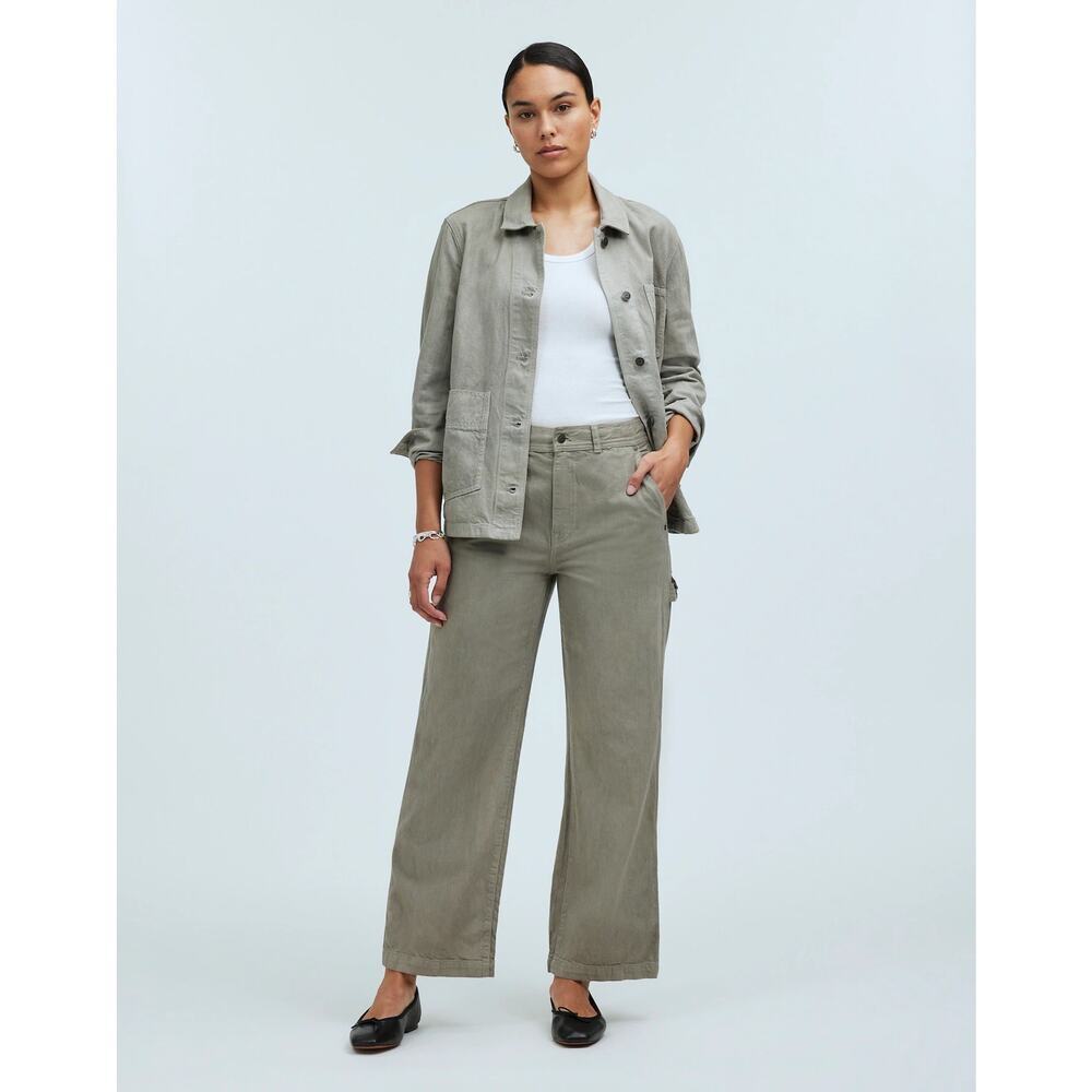 Madewell Gray Wide Leg Jeans